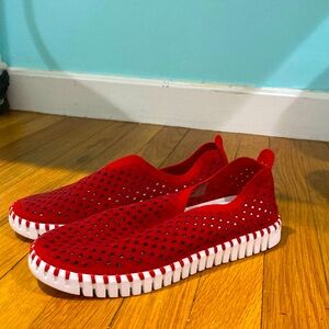 ILSE JACOBSEN - Hornbaek Deep Red Shoe